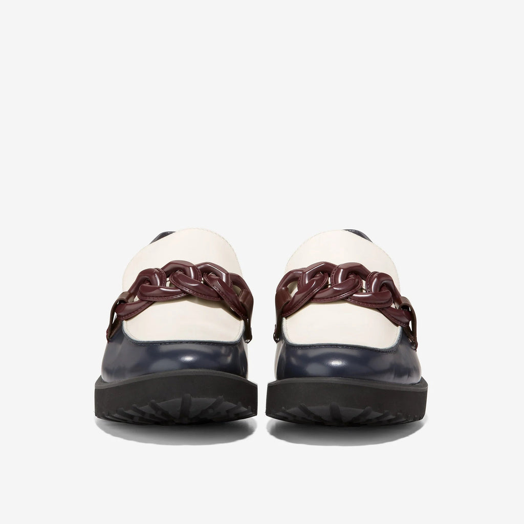 [W27249] WOMENS COLE HAAN GENEVA CHAIN LOAFER